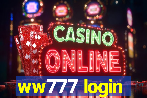 ww777 login